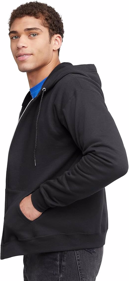 Ecosmart Fleece Full-zip Hoodie, Zip-up Hooded Sweatshirt - view 2