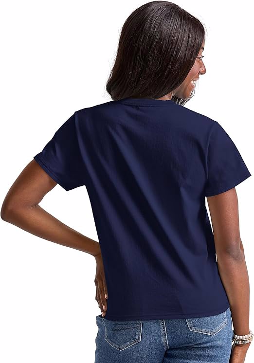 Womens Essentials T-Shirt, Cotton Crewneck Tee, Classic Fit T-Shirt For Women - view 3