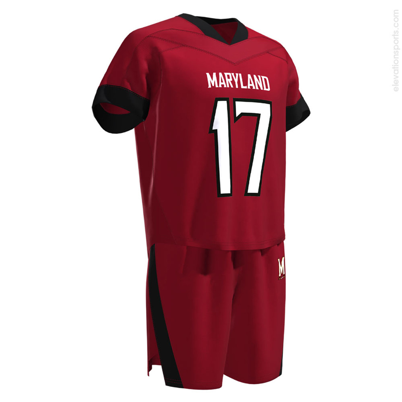 Digital Printing Custom Made Design Lacrosse Team Jersey Sportswear Sublimated Lacrosse Uniforms