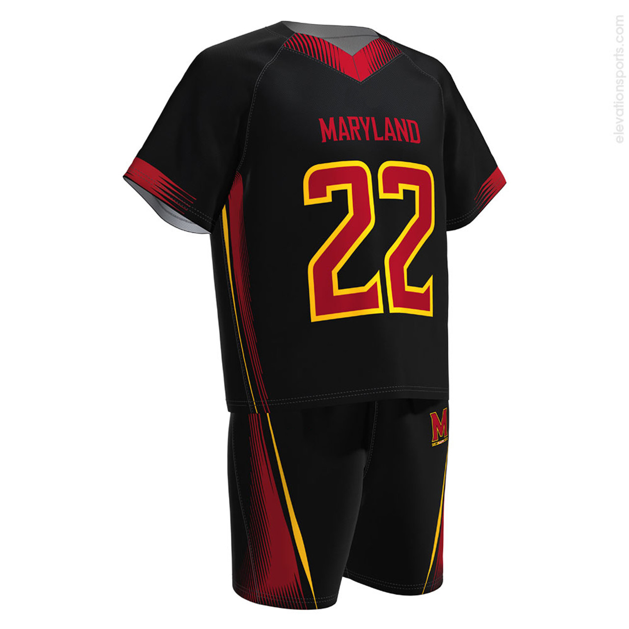 Digital Printing Custom Made Design Lacrosse Team Jersey Sportswear Sublimated Lacrosse Uniforms - view 3