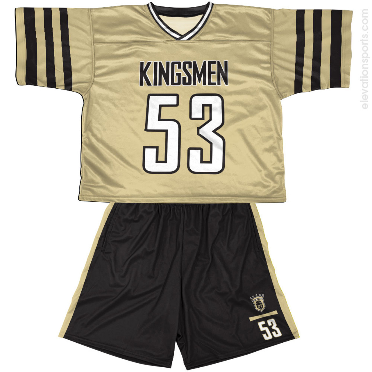 Custom Lacrosse Uniform Team Sportswear Lacrosse Jersey and Shorts Sublimation Lacrosse Uniform  - view 7