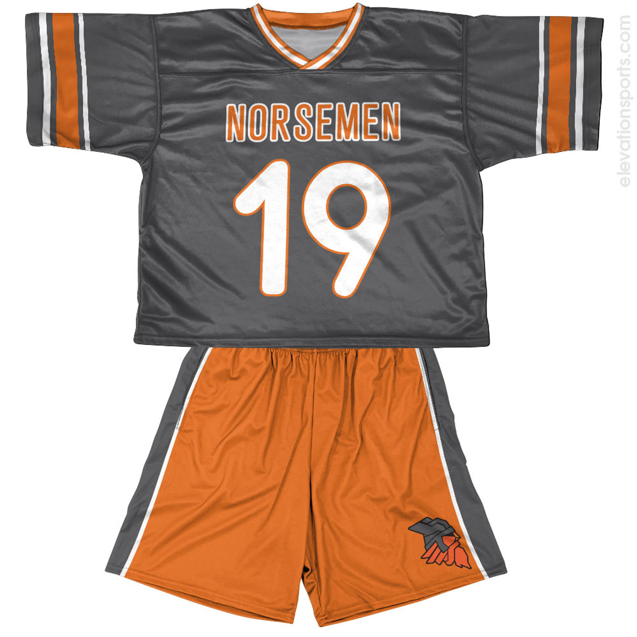 Custom Lacrosse Uniform Team Sportswear Lacrosse Jersey and Shorts Sublimation Lacrosse Uniform  - view 8