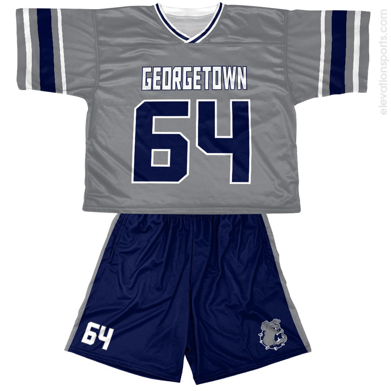 2024 Top Quality Custom Sublimation Lacrosse Jersey Top Design Lacrosse Uniforms