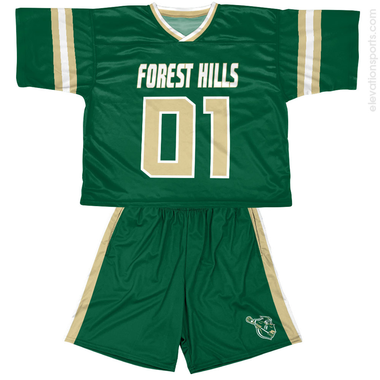 2024 Top Quality Custom Sublimation Lacrosse Jersey Top Design Lacrosse Uniforms - view 2