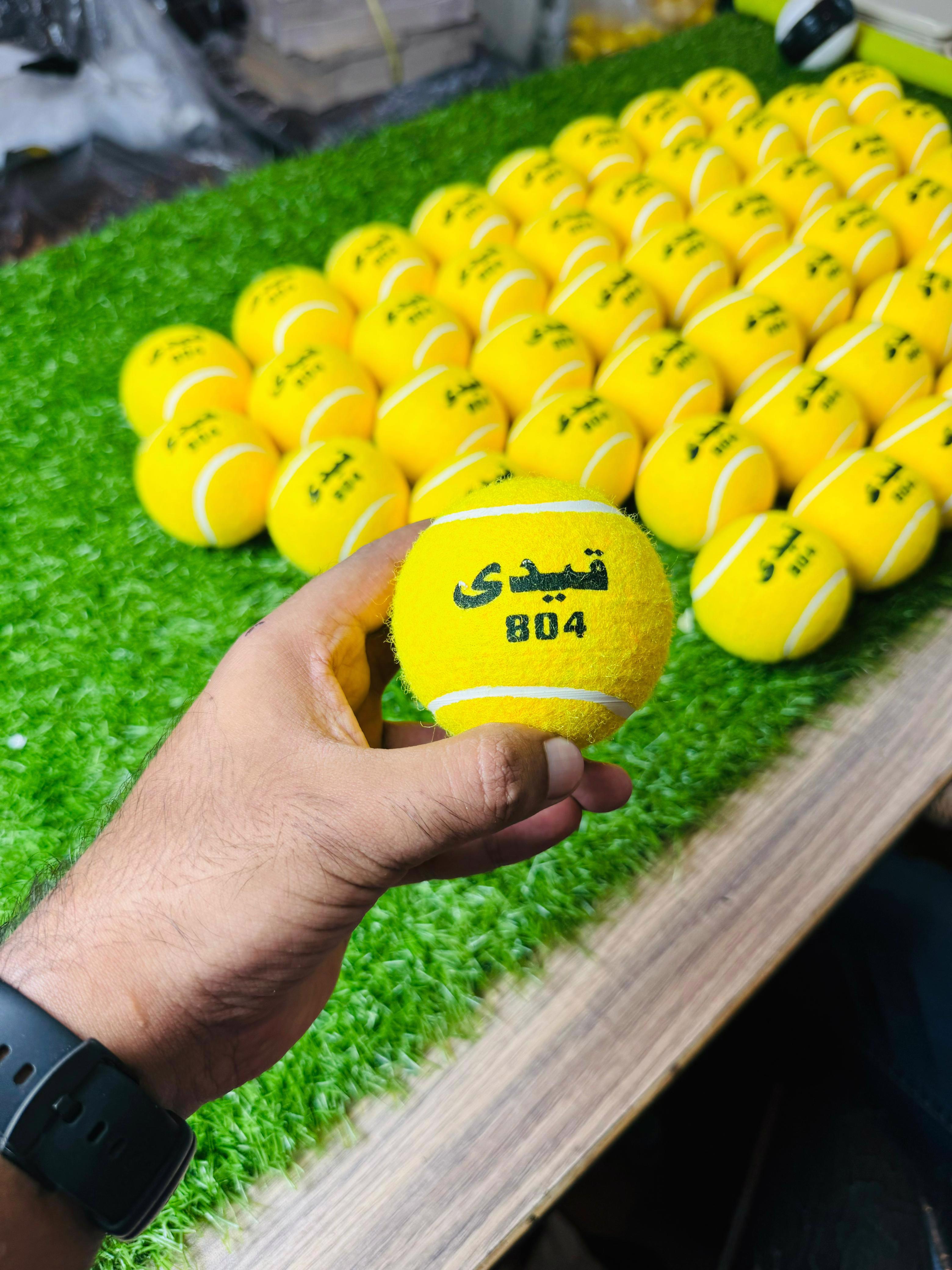  Customised Premium Quality of Tennis Balls Are In Stock For Tape Ball Cricket - view 2