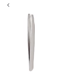 (MANICURE TOOL)  PROF. TWEEZER SLANTED 