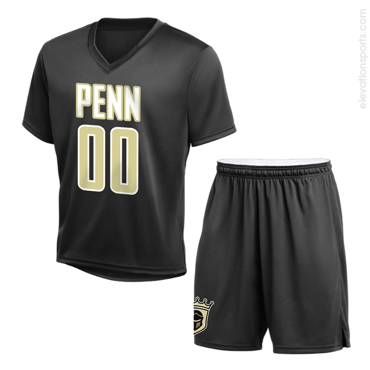 Custom Lacrosse Uniform Team Sportswear Lacrosse Jersey and Shorts Sublimated Printed - view 7