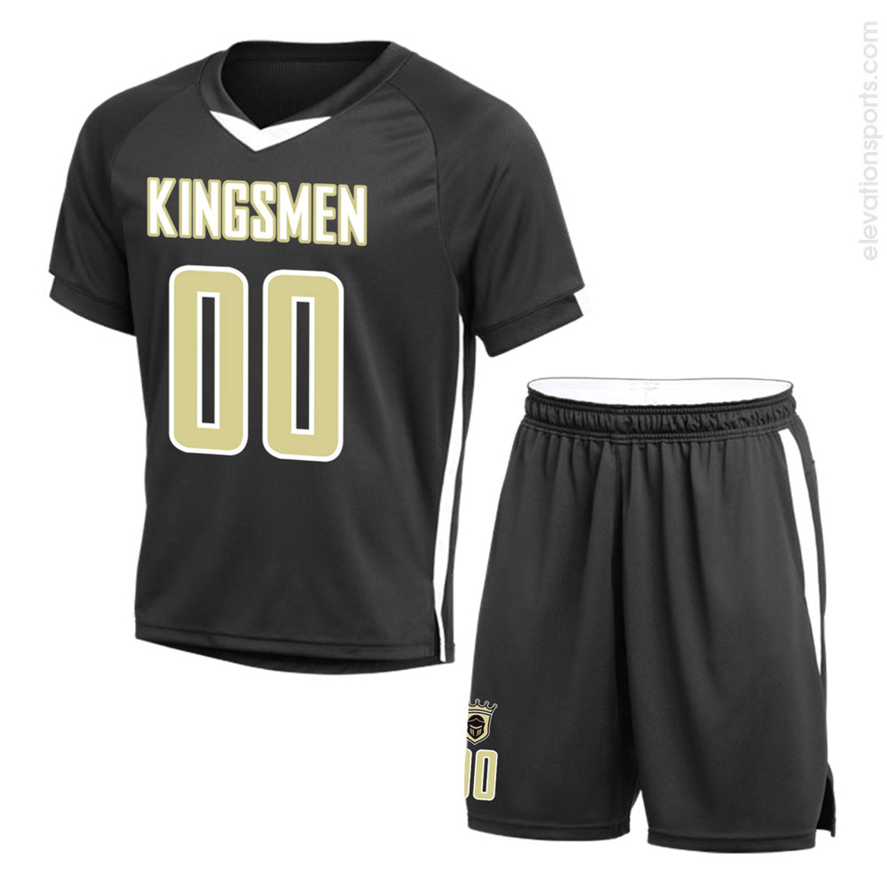 Custom Lacrosse Uniform Team Sportswear Lacrosse Jersey and Shorts Sublimated Printed - view 9