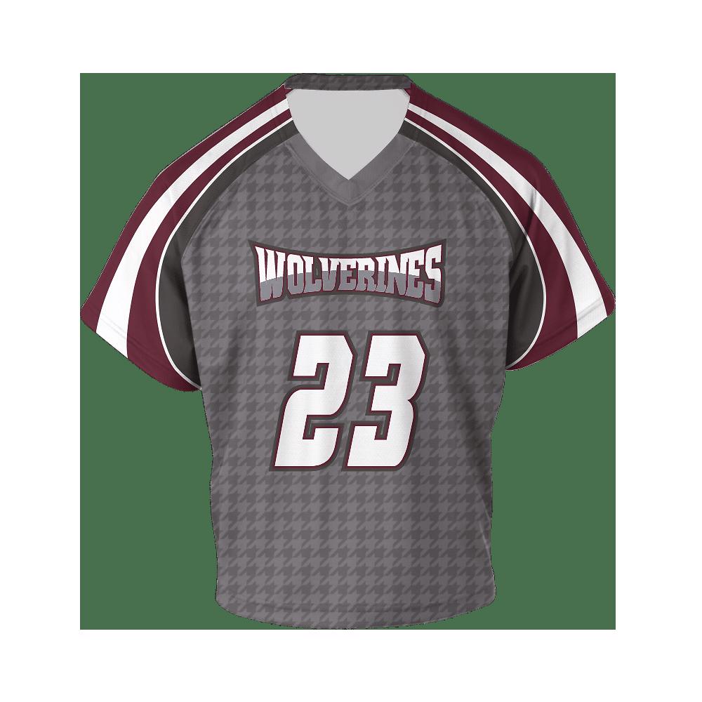 New Arrivals Sublimation Lacrosse Reversible Jerseys Custom Lacrosse Uniform OEM Service - view 3