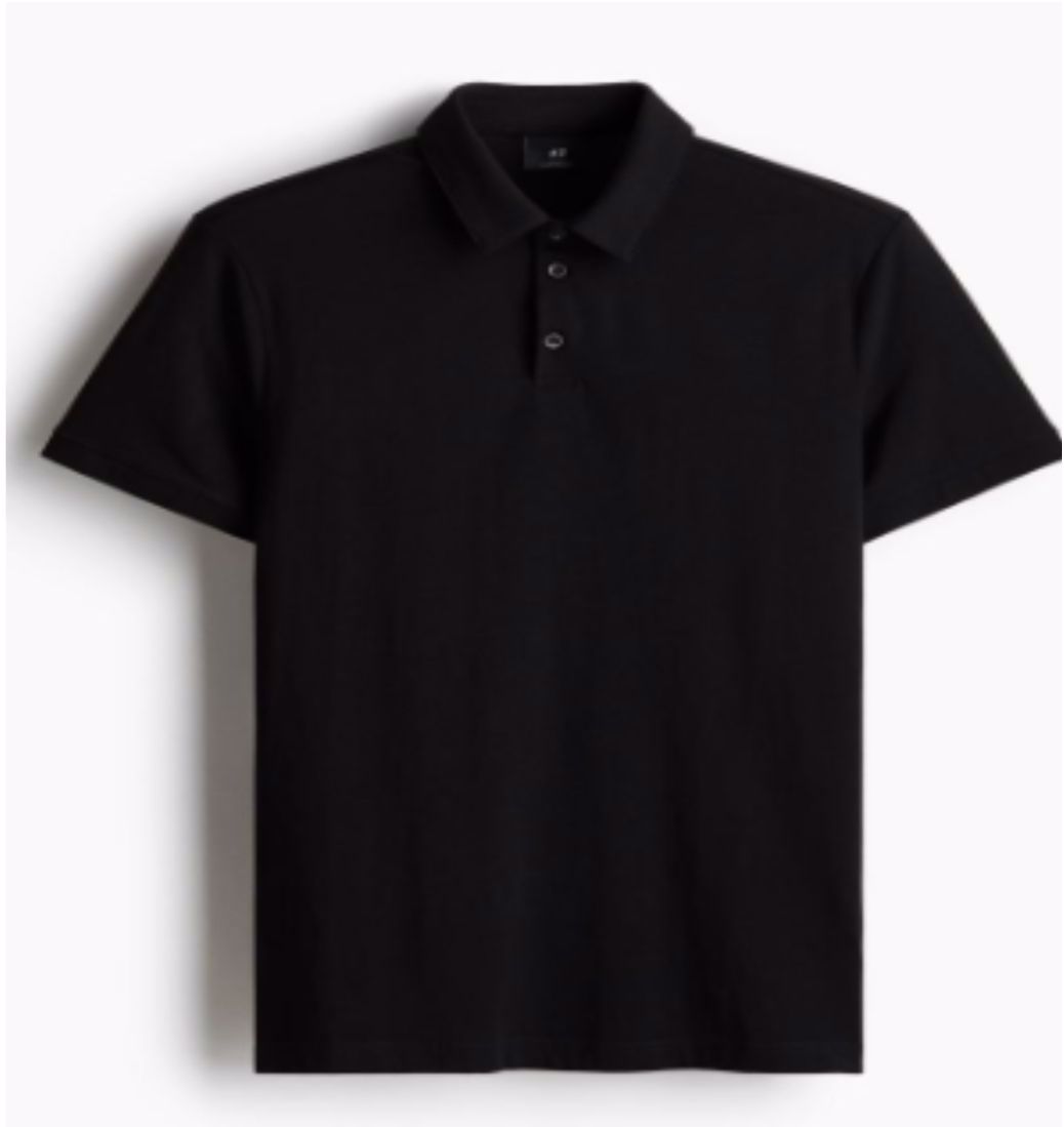 High Quality Polo Shirt Made Up Of Pique Cotton With Knitted Collar  - view 2