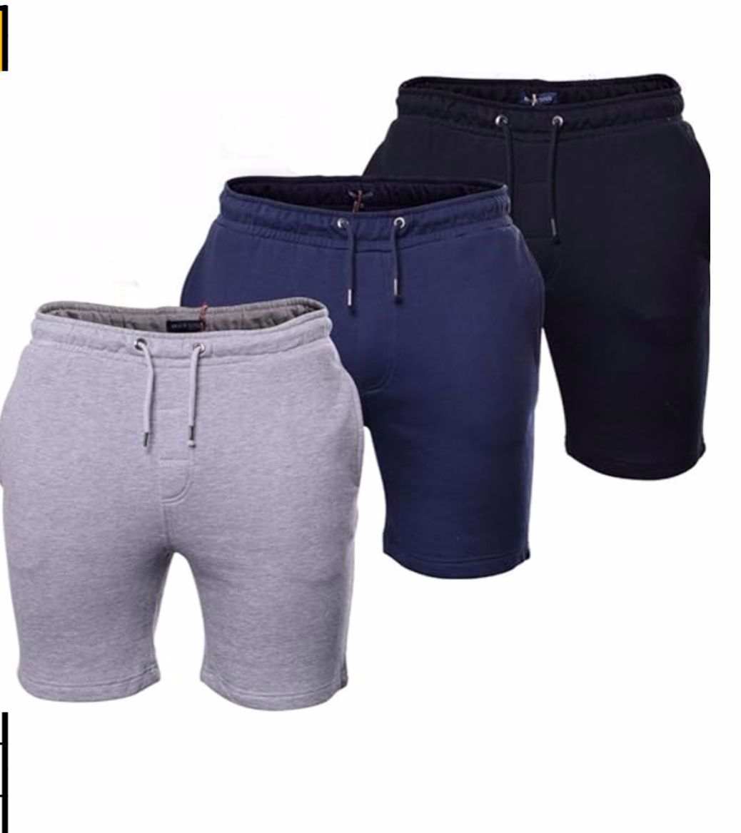 High Quality Poly Cotton Men jogger short Used for Training With Side Pockets  - view 2