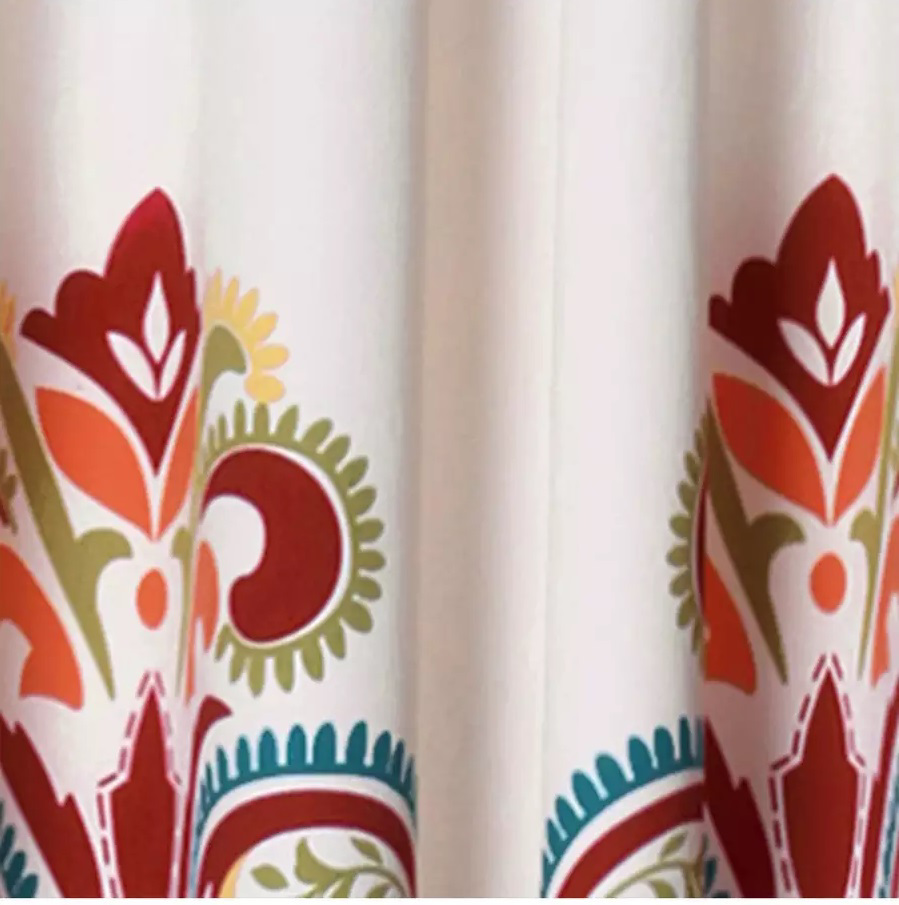 Hiqh Quality Colorful Stylish Embroidery Curtains - view 2