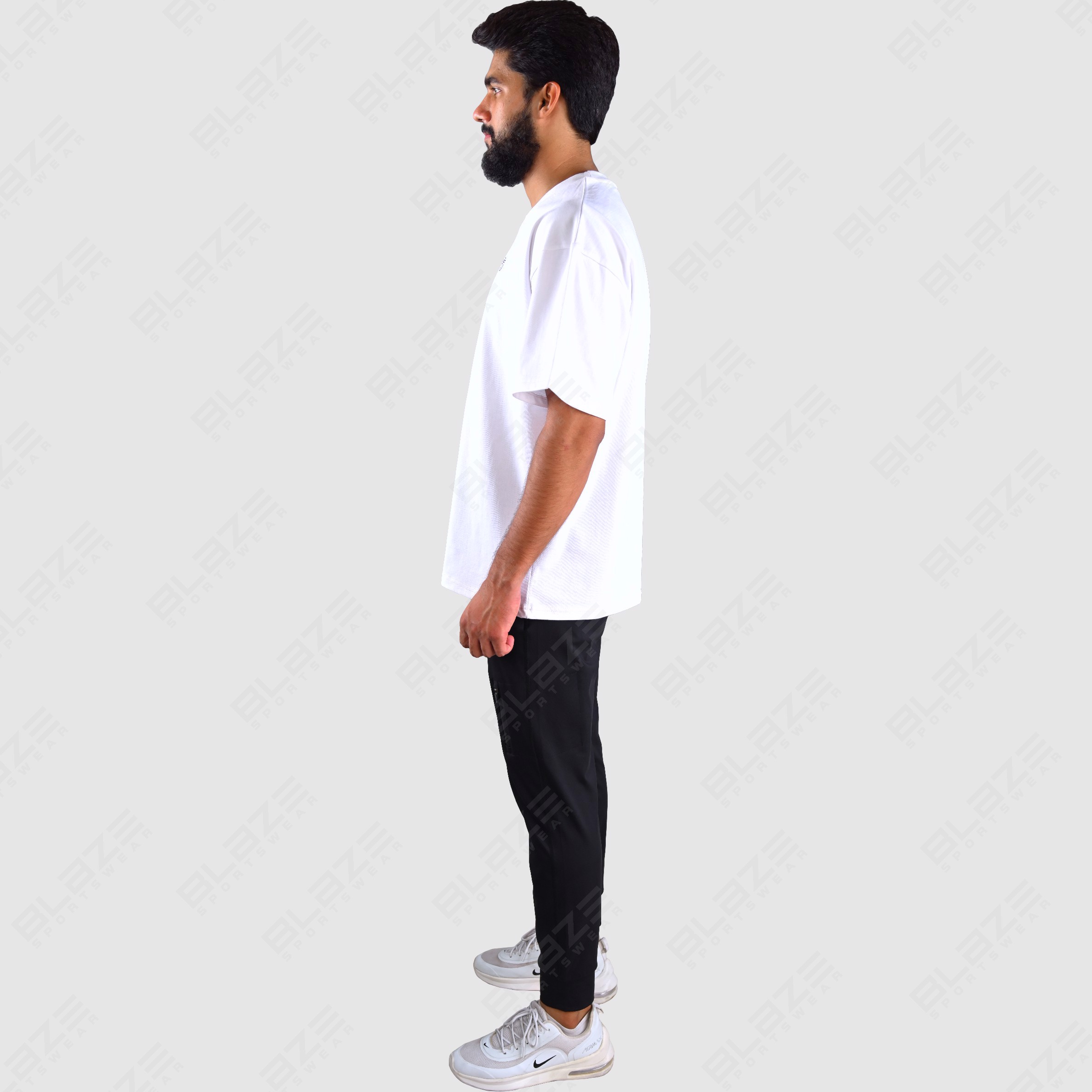 Custom Two-Piece Set for Men High Street Design Quick Dry Printed T-Shirt and Shorts Casual Sports 