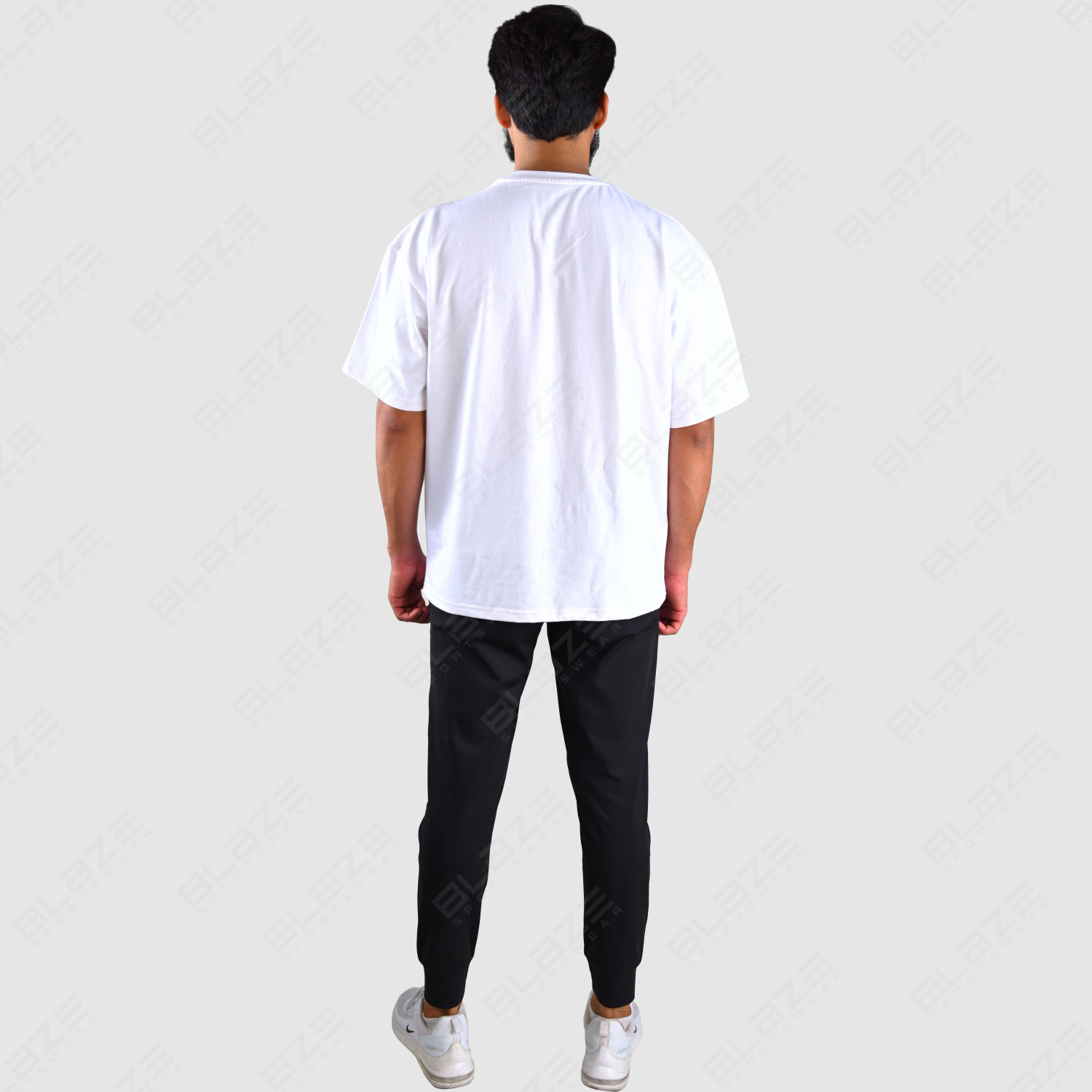 Custom Two-Piece Set for Men High Street Design Quick Dry Printed T-Shirt and Shorts Casual Sports  - view 7