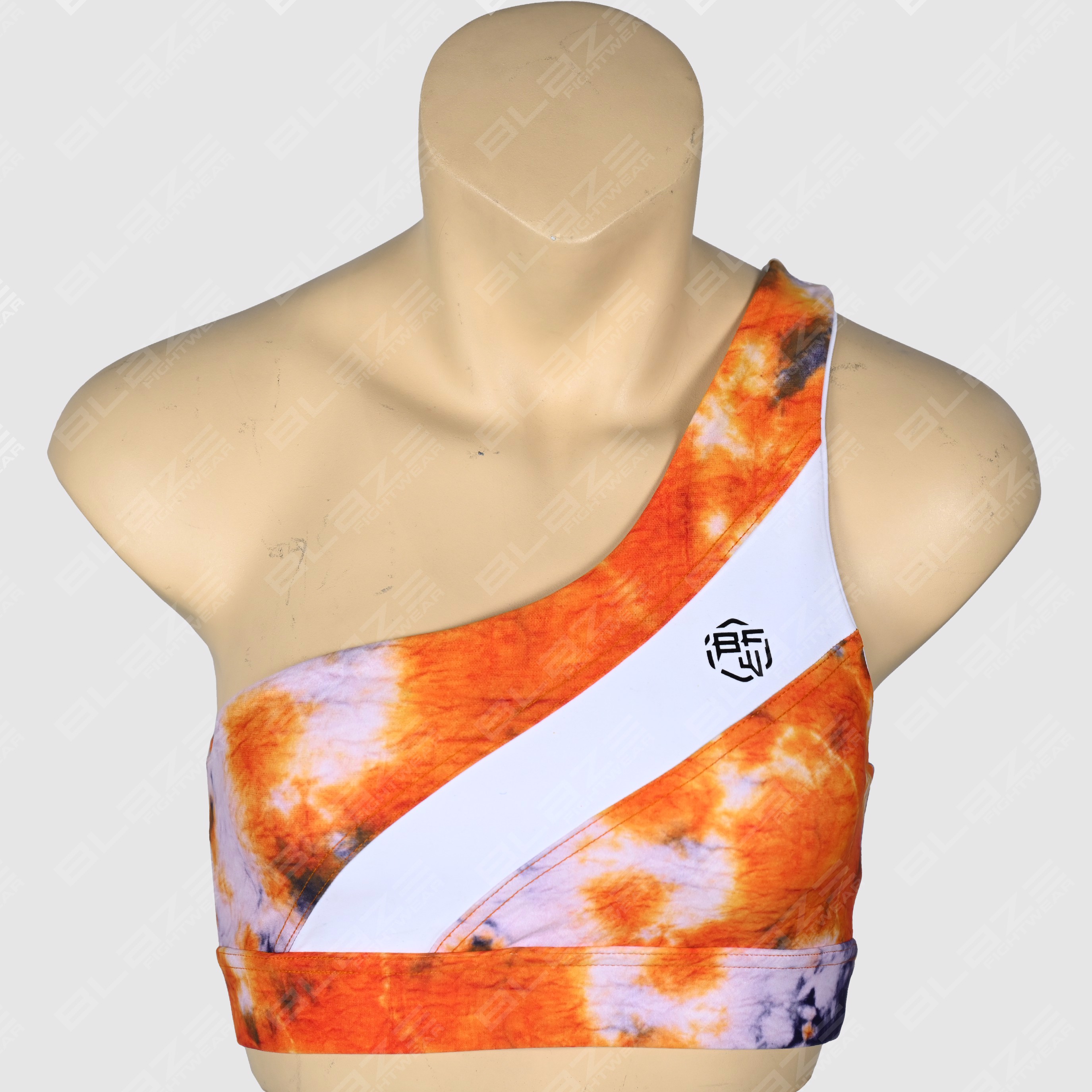 Customized Lightweight Breathable Racerback Sports Bra Seamless and Digitally Silk-Printed  - view 6