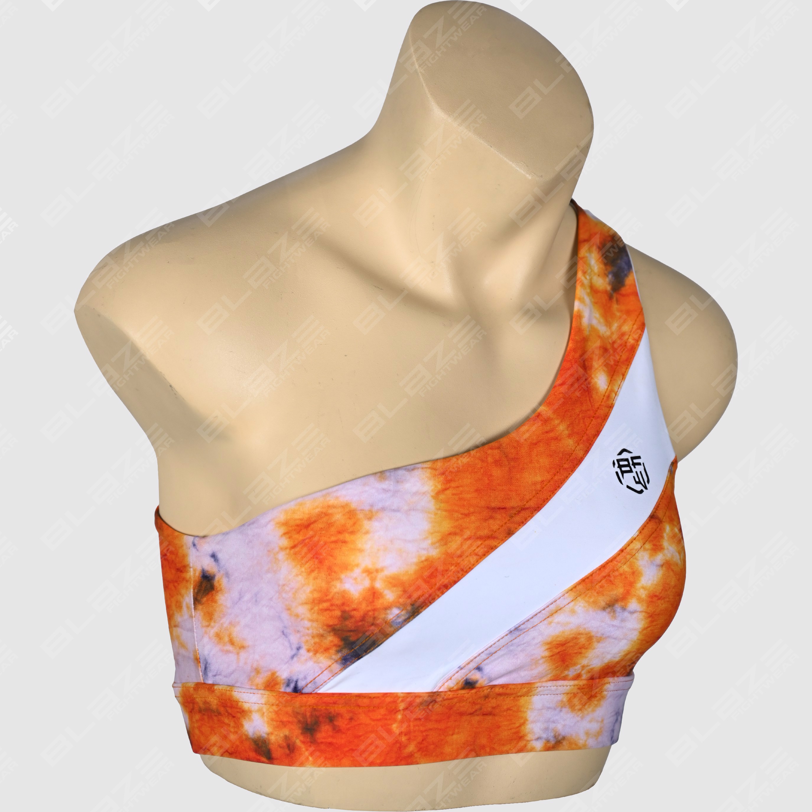 Customized Lightweight Breathable Racerback Sports Bra Seamless and Digitally Silk-Printed  - view 7