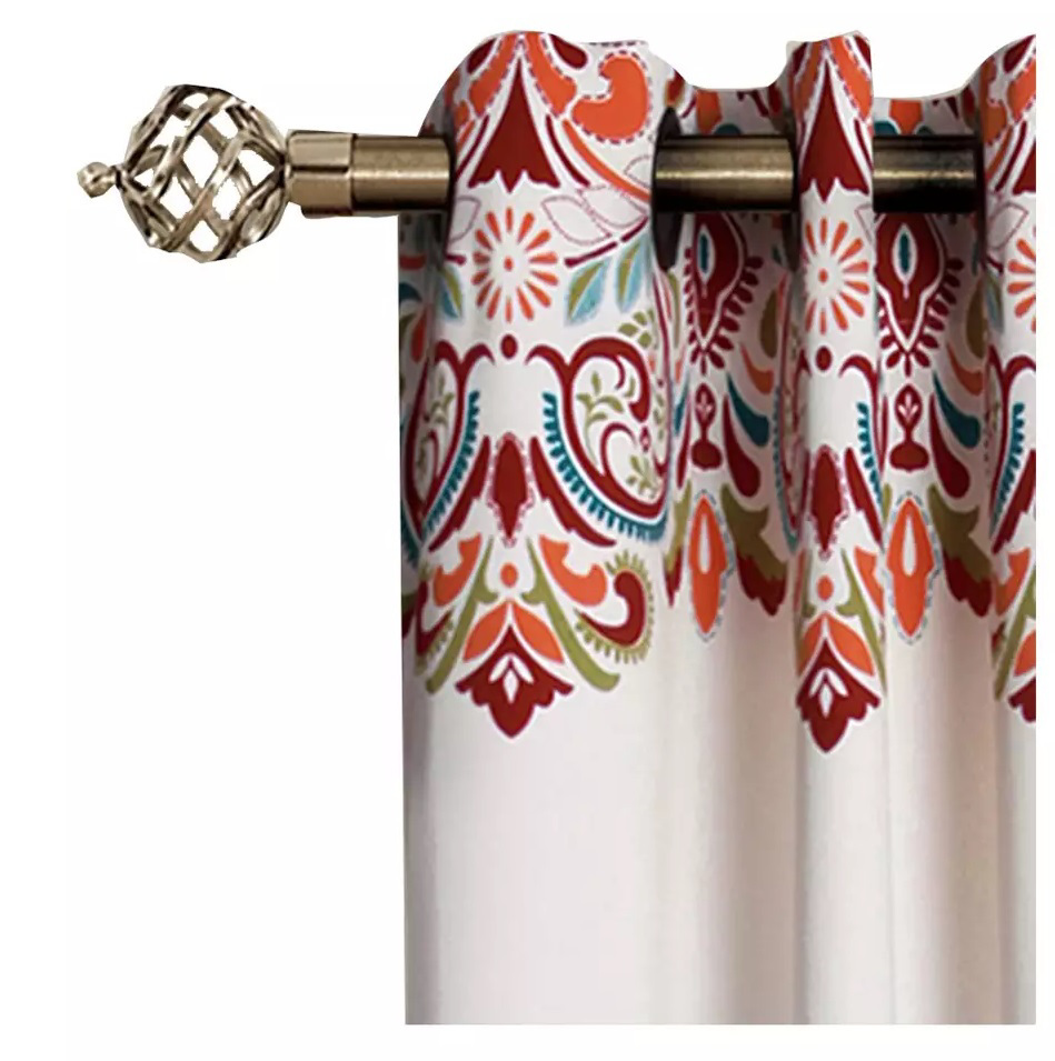 Hiqh Quality Colorful Stylish Embroidery Curtains - view 3