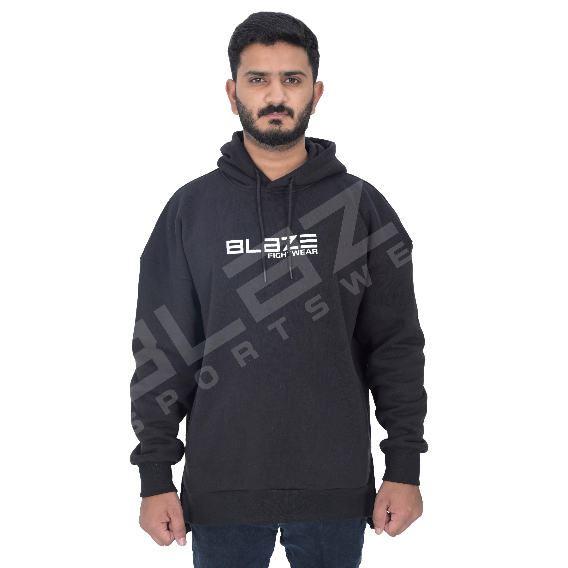 New Custom Design Logo Mens  Fashion Long Sleeve Red Blank zipper Cotton Hoodie Quantity Print OEM  - view 13