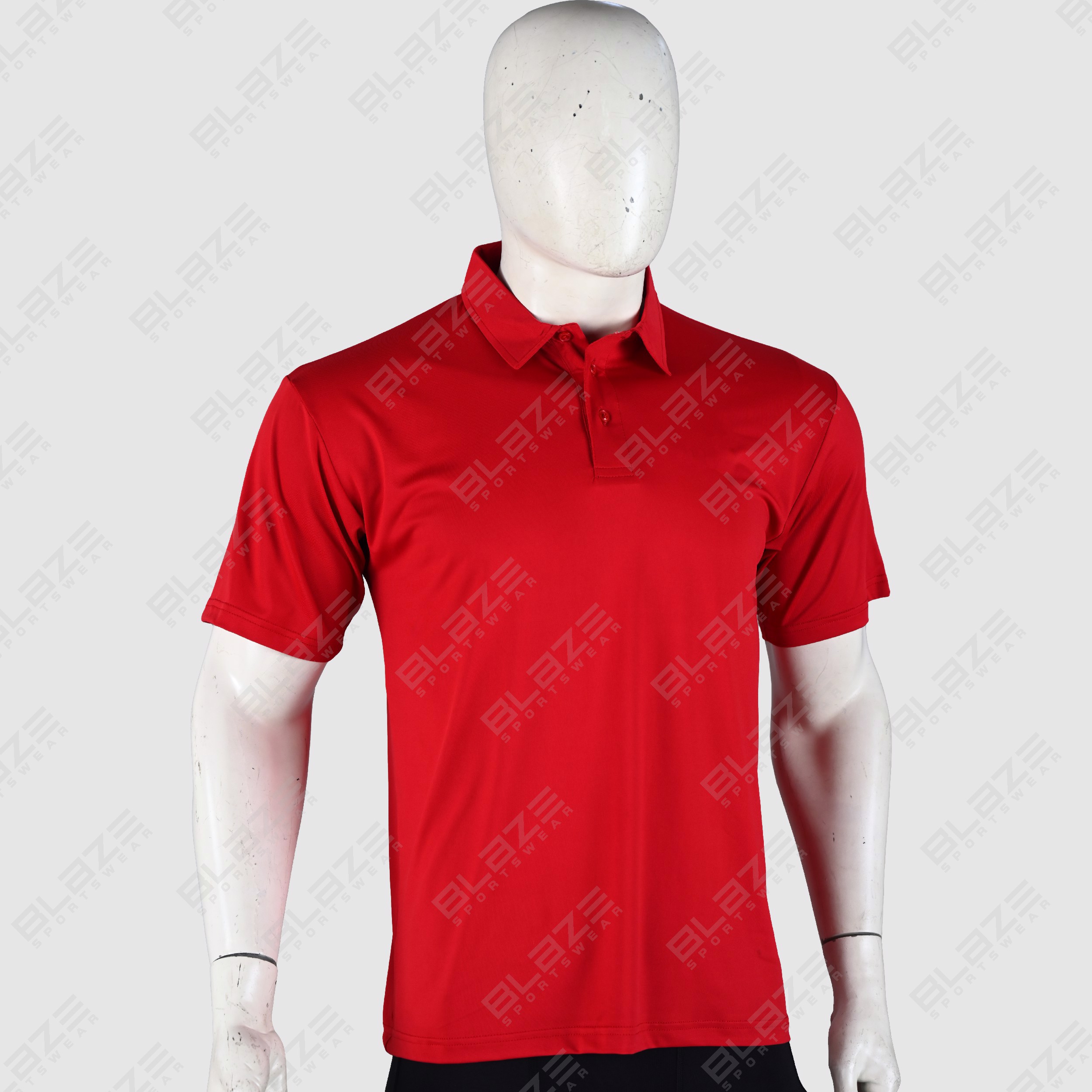 Customized Men's POLO T-Shirt 100% Cotton  Print Regular Fit Oversize Drop Shoulder Regular Cut - view 3