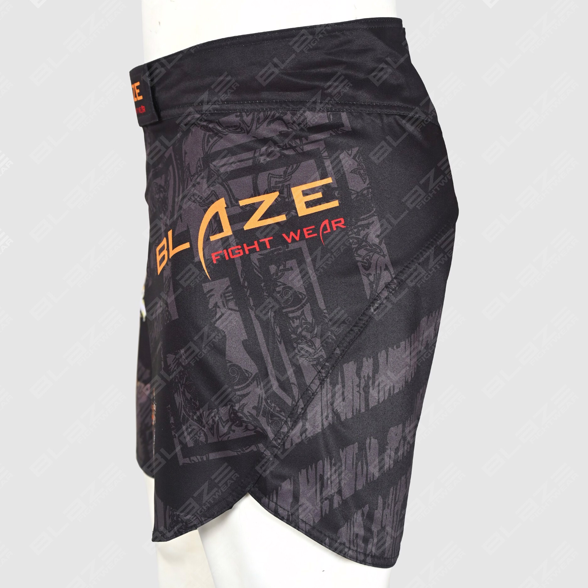 OEM MMA Shorts Durable and Lightweight BJJ Fight Wear Four Way Stretch No Gi Training Short - view 3