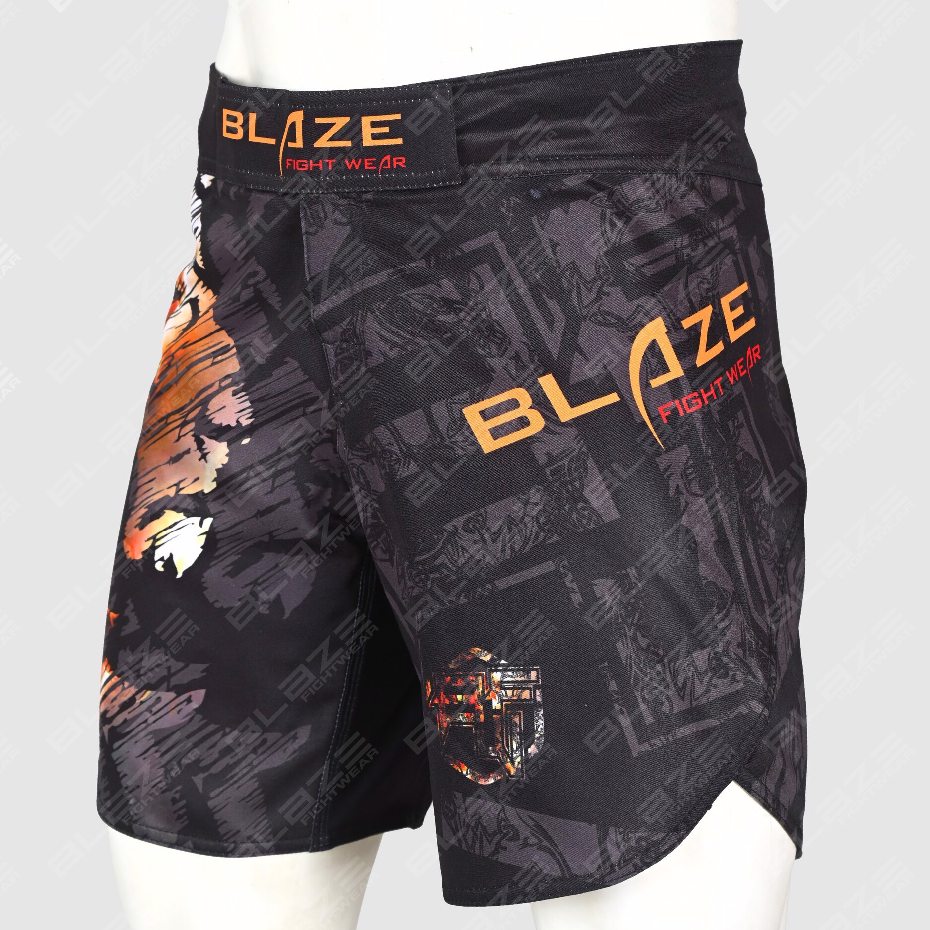 OEM MMA Shorts Durable and Lightweight BJJ Fight Wear Four Way Stretch No Gi Training Short - view 12