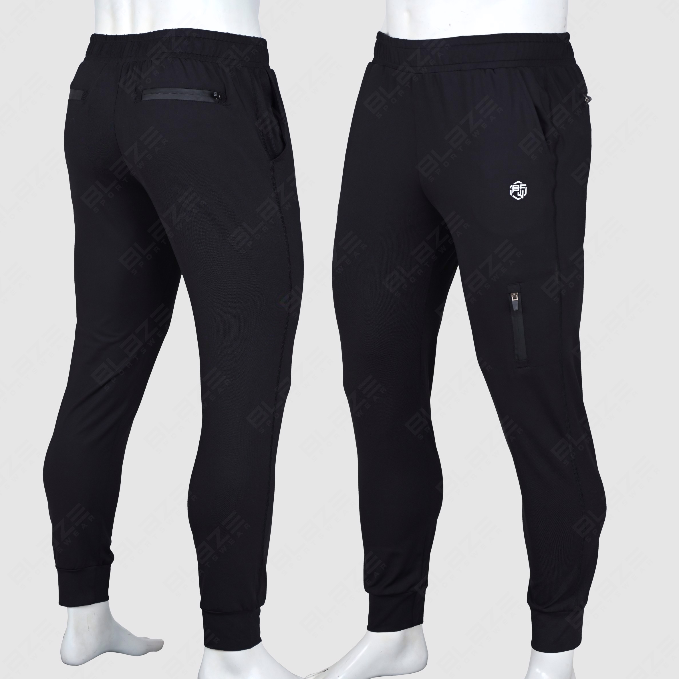 Personalize jogger pants: breathable, soft fabric, adjustable waistband, tapered fit for any wear