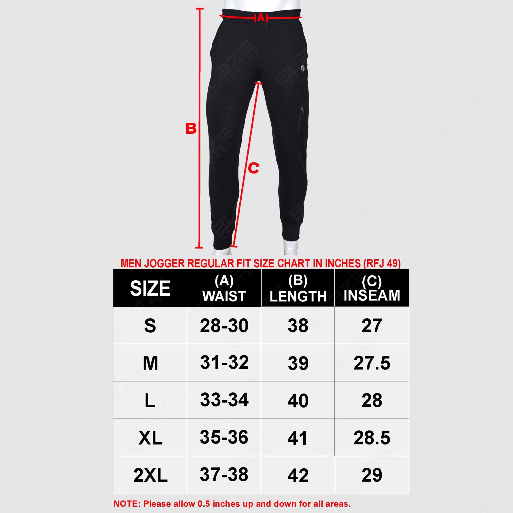 Personalize jogger pants: breathable, soft fabric, adjustable waistband, tapered fit for any wear - view 8