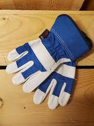 Men and women split leather working gloves use in all types work in factories,industries,shops  - view 2