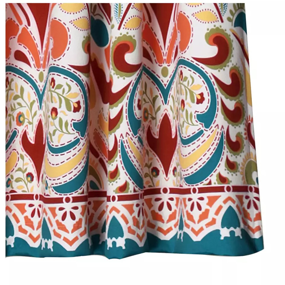 Hiqh Quality Colorful Stylish Embroidery Curtains - view 4