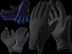 Winter Gloves Waterproof Windproof Warm Gloves Cold Weather, Touch Screen Fingers, Driving Running - view 4