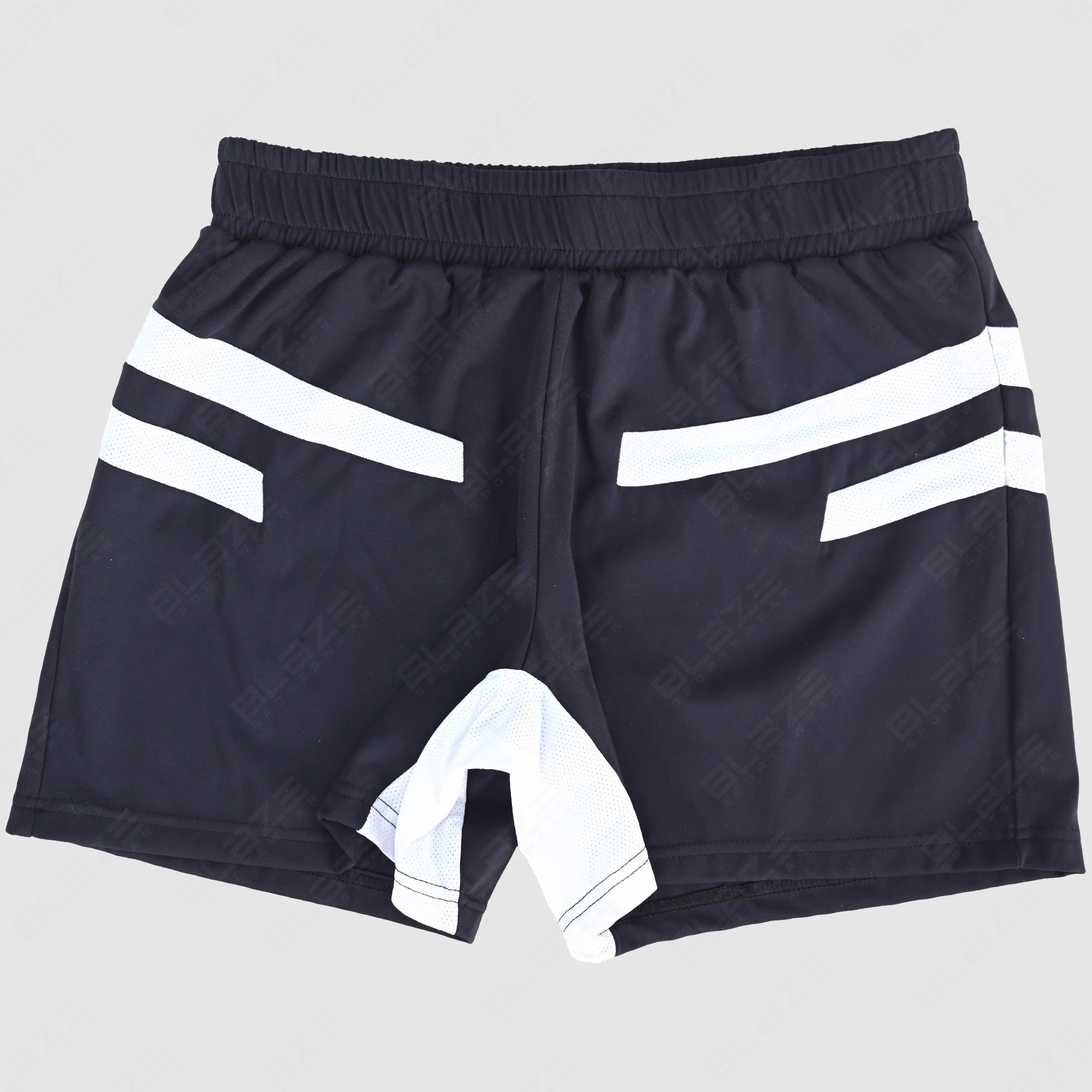Custom Gym Shorts Running Compression Sweat Training Workout ZipperPockets Athletic Sports Mid Waist - view 6