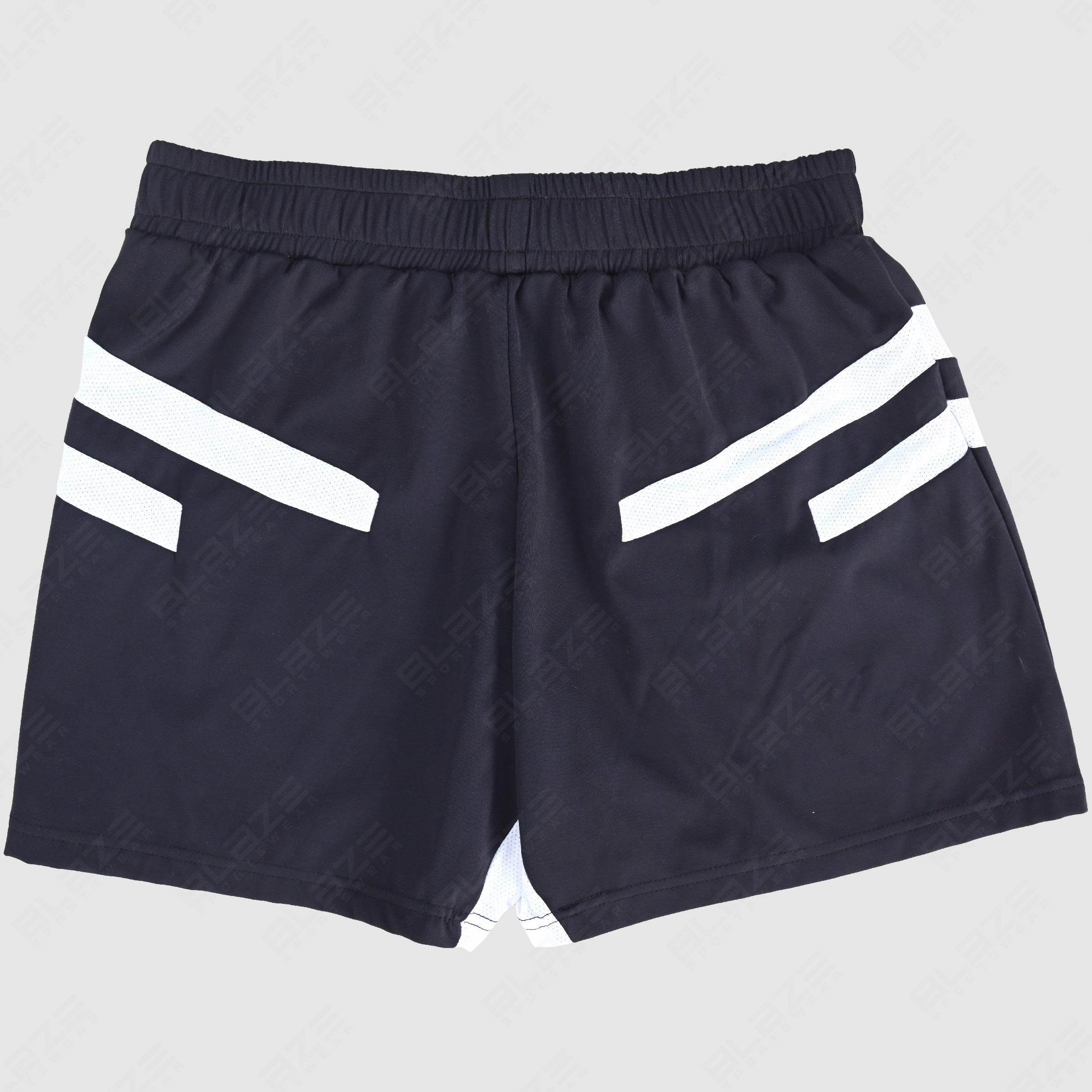 Custom Gym Shorts Running Compression Sweat Training Workout ZipperPockets Athletic Sports Mid Waist - view 8
