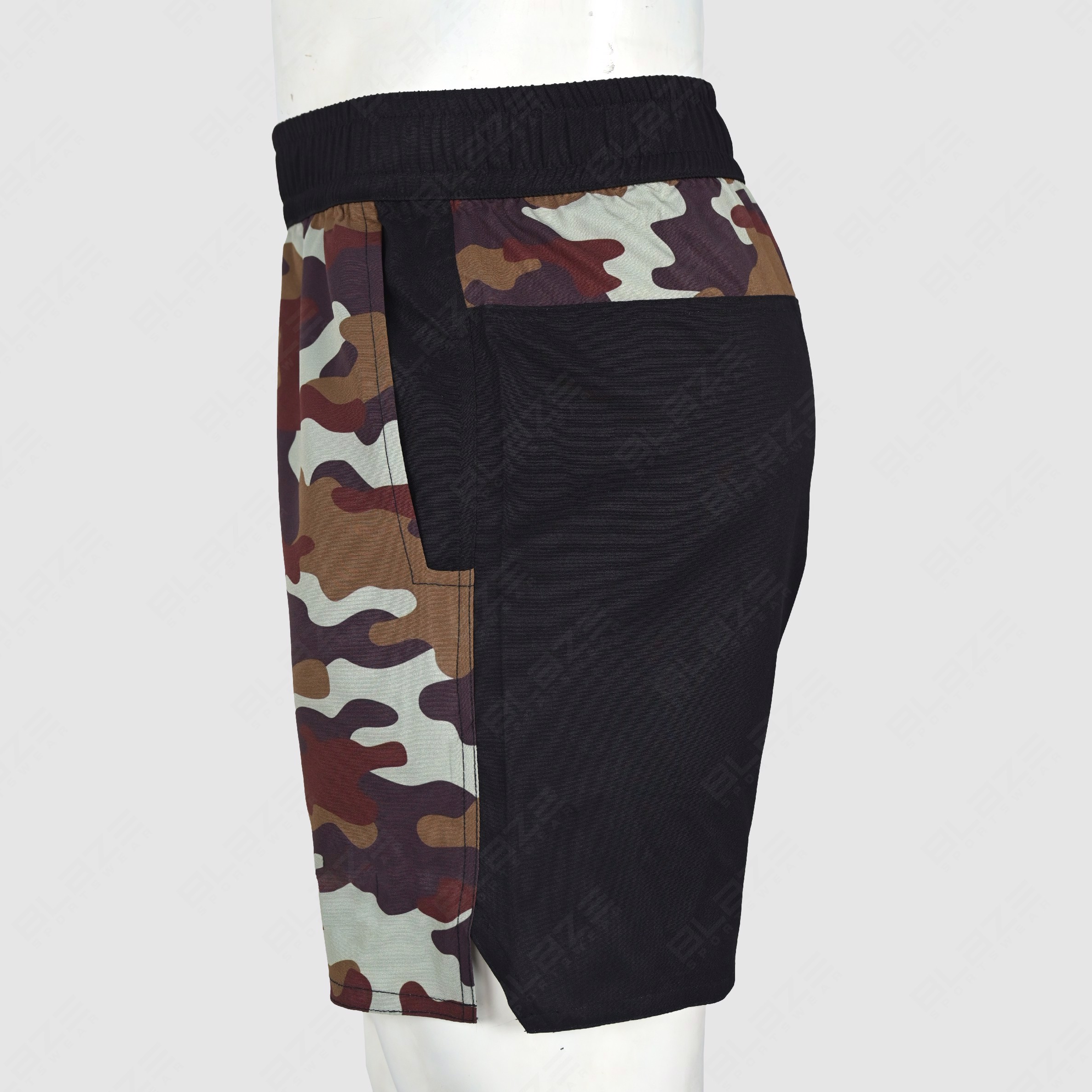 Custom Gym Shorts Breathable Compression Workout Fitness Athletic Clothing Front Back Pockets Woven - view 7