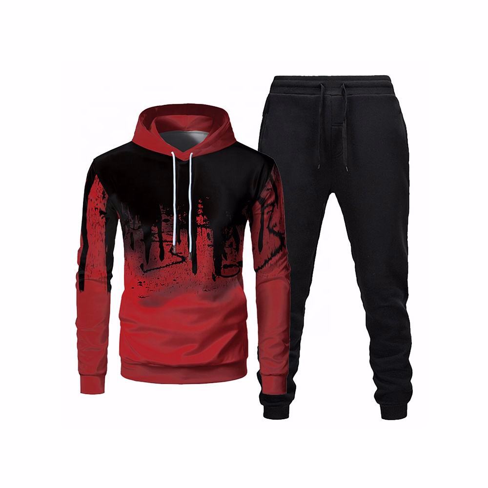 High quality track suit / Men track suit with pocket in jacket - view 2