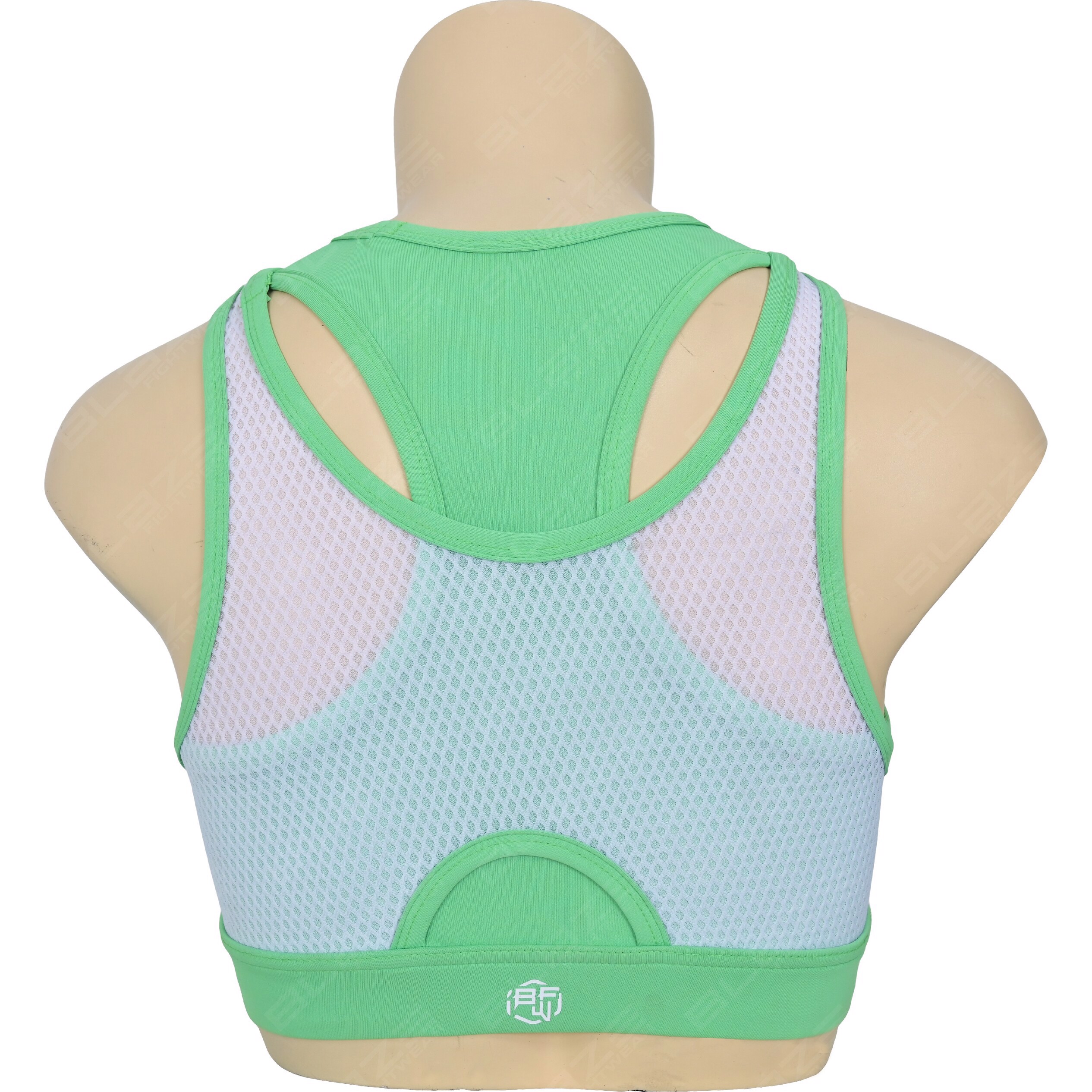 Customized Lightweight Breathable Racerback Sports Bra Seamless and Digitally Silk-Printed  - view 7