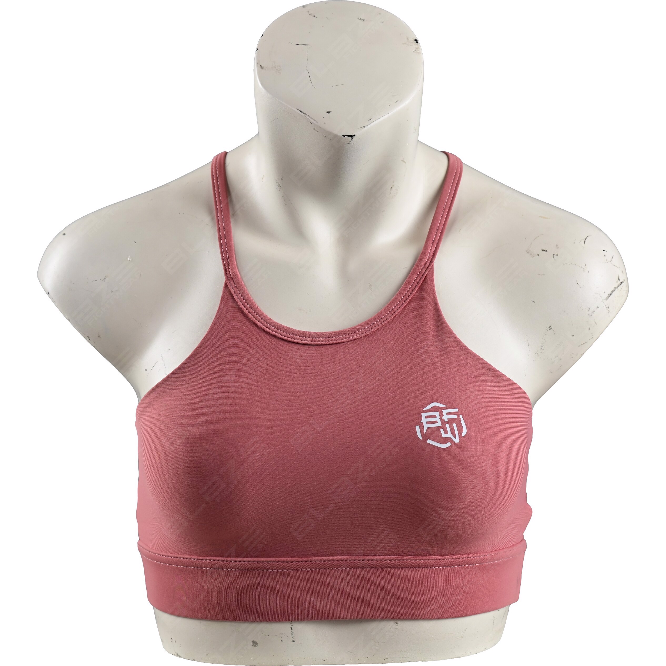 Custom Logo sports bra light weight U Neck Sports Bra Women Clothing Racer Back Workout Bras Gym Fit - view 8