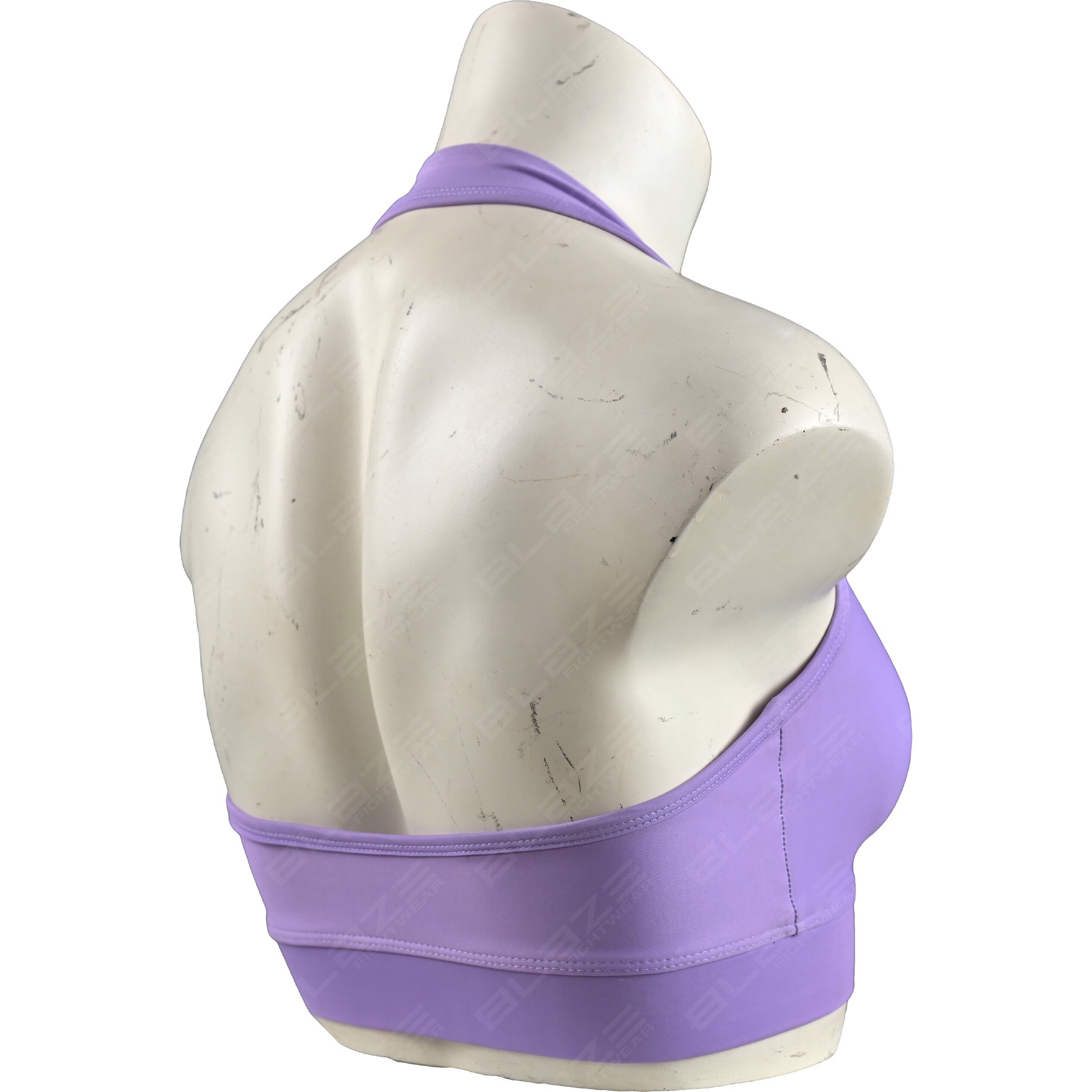 OEM Customized Lightweight Breathable Racerback Sports Bra Seamless and Digitally Silk-Printed  - view 3