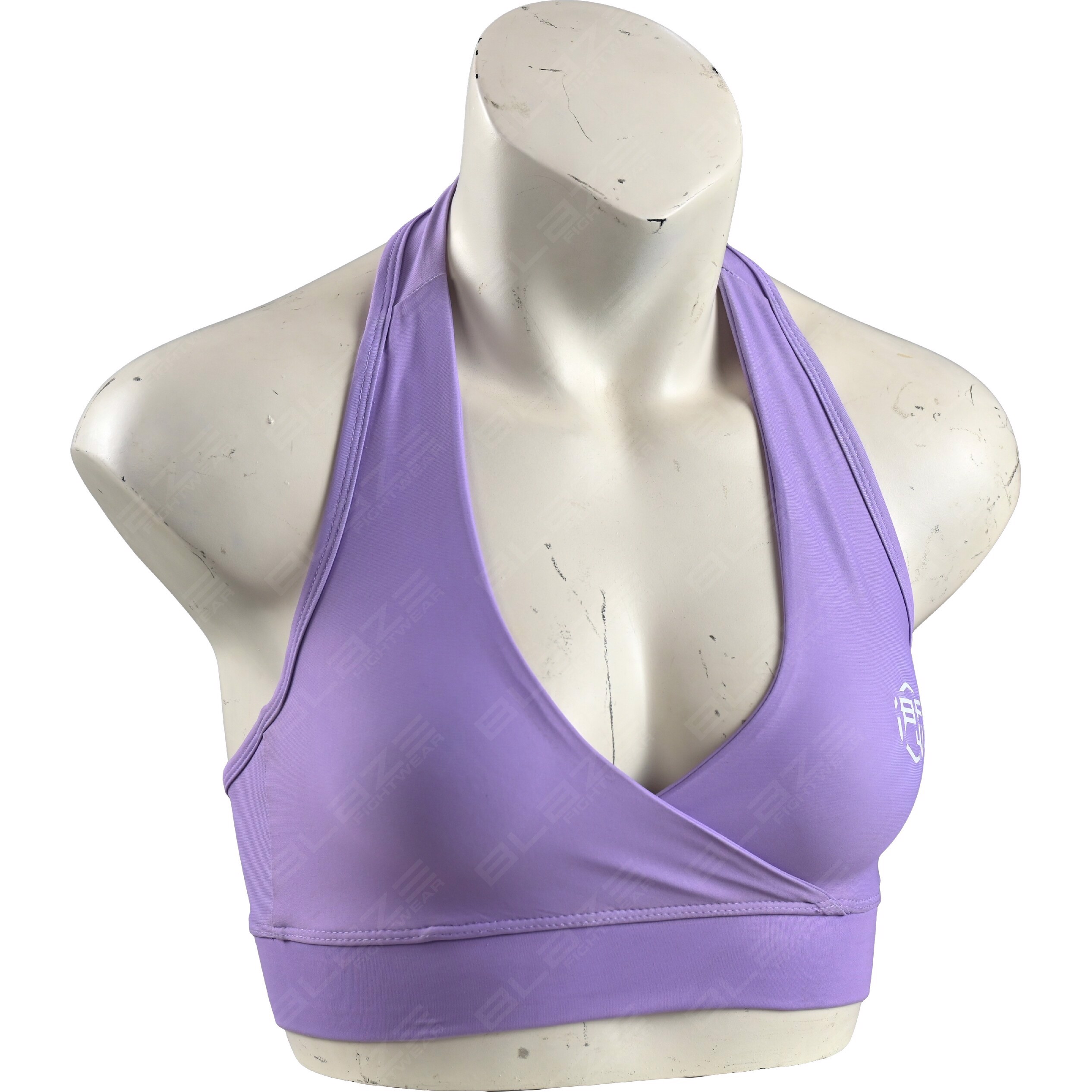 OEM Customized Lightweight Breathable Racerback Sports Bra Seamless and Digitally Silk-Printed  - view 7