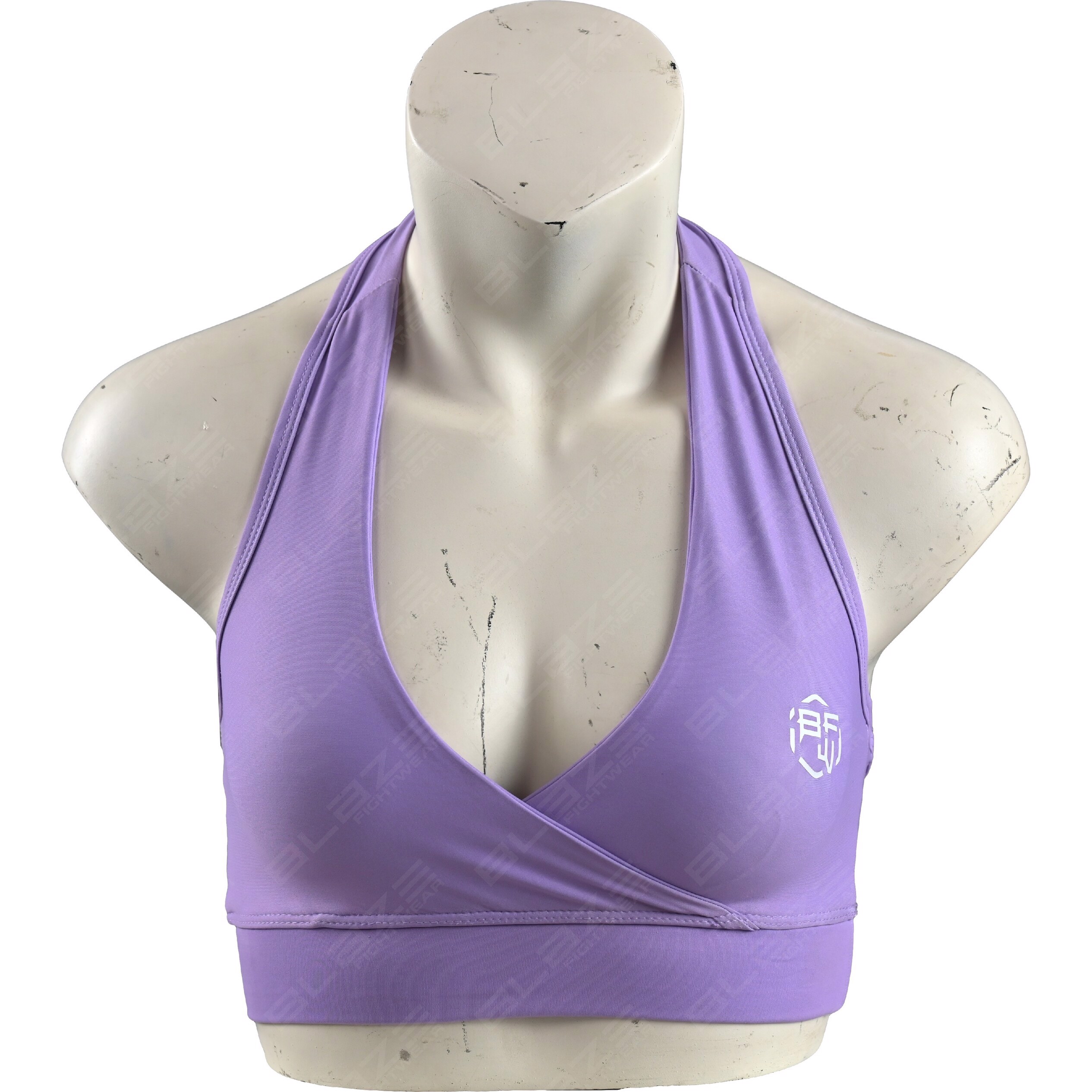 OEM Customized Lightweight Breathable Racerback Sports Bra Seamless and Digitally Silk-Printed  - view 8