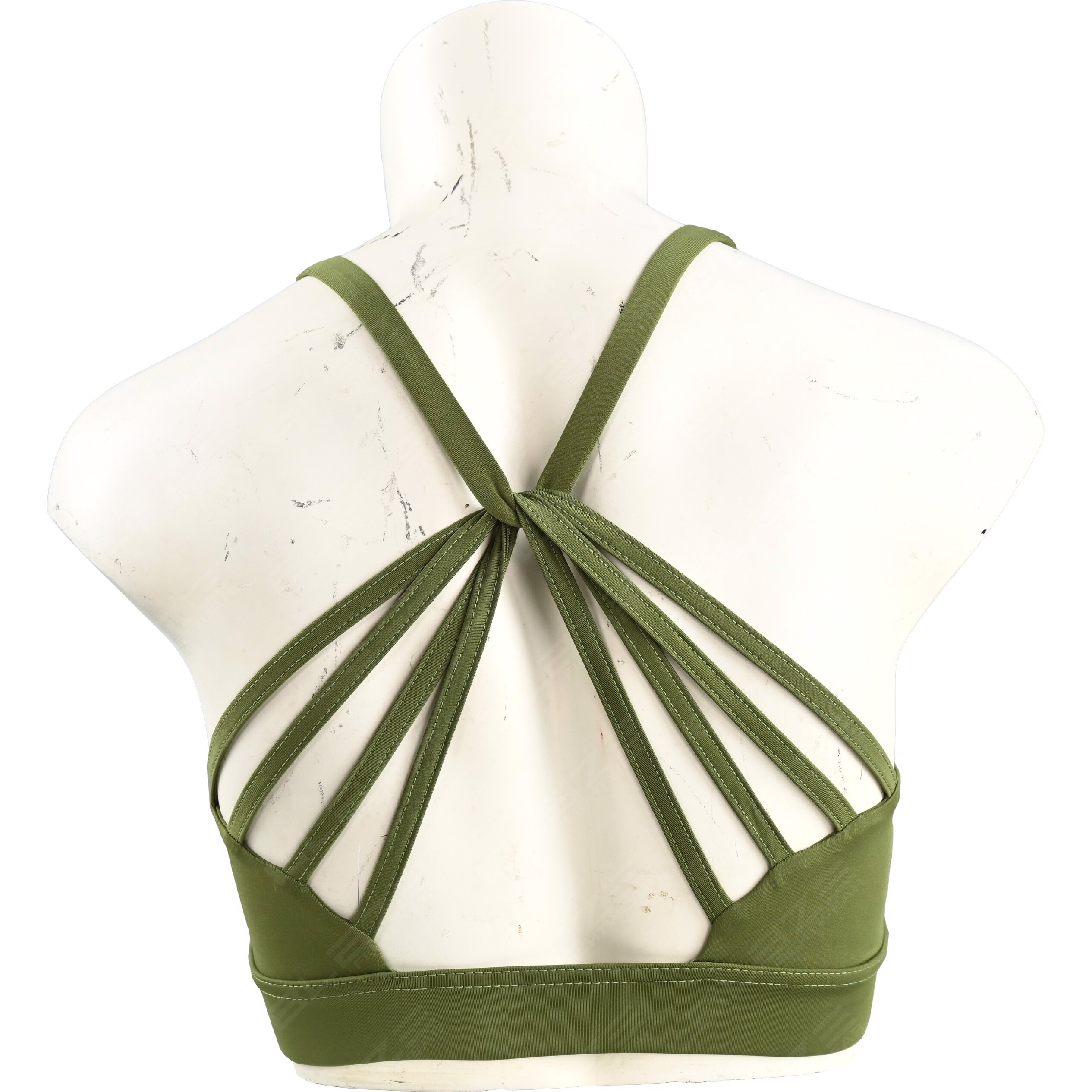 Wholesale Lightweight Breathable Racerback Sports Bra Seamless and Digitally Silk-Printed  - view 4