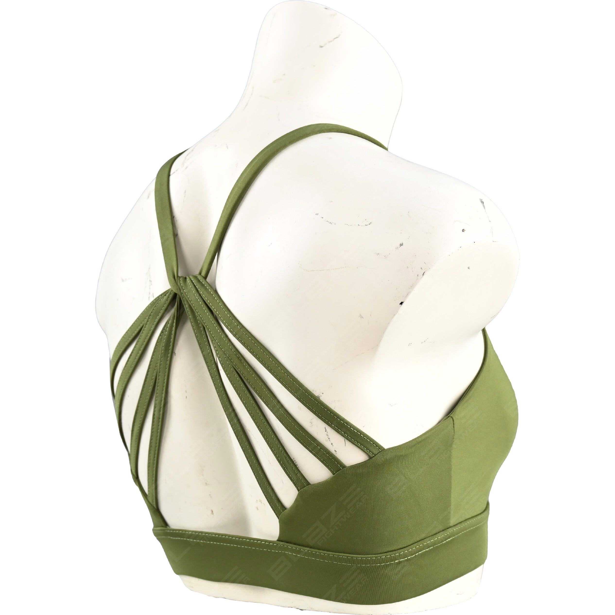 Wholesale Lightweight Breathable Racerback Sports Bra Seamless and Digitally Silk-Printed  - view 7