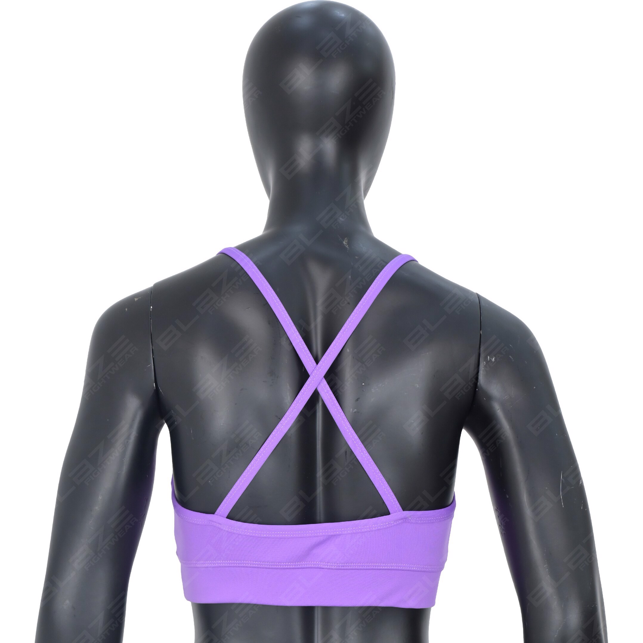 OEM Custom Sports Bra Lightweight Breathable Racerback Bra Seamless and Digitally Silk-Printed  - view 5