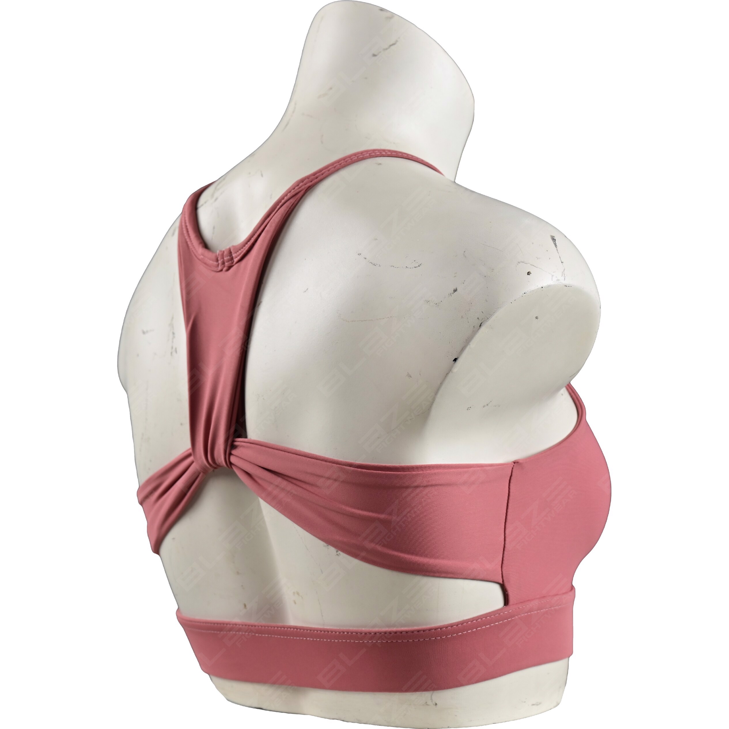 Custom  sports bra light weight U Neck Sports Bra Women Clothing Racer Back Workout Bras Gym Fit  - view 3