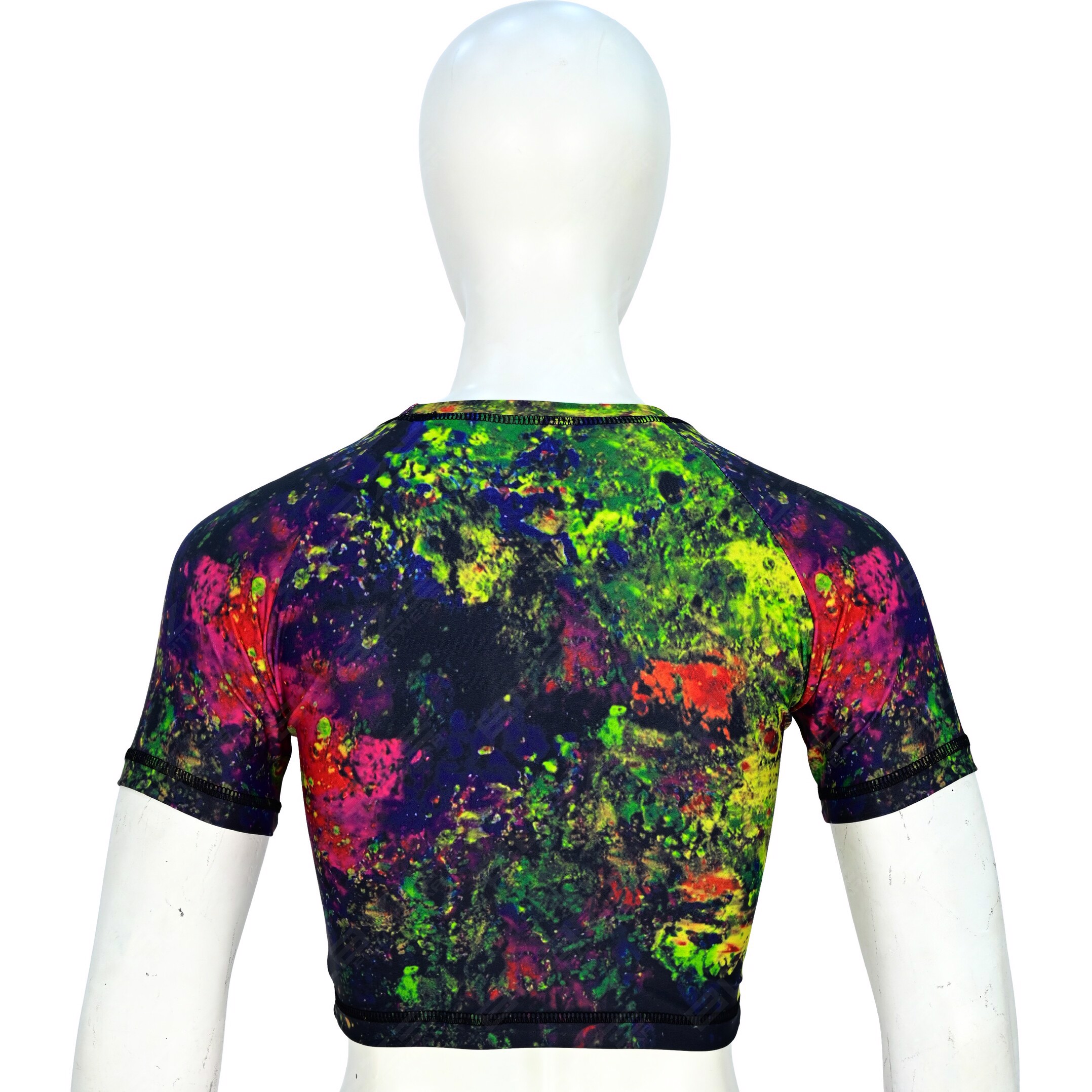 Create your own women's Crop Top : customizable design, quick-drying fabric, for active lifestyles - view 5