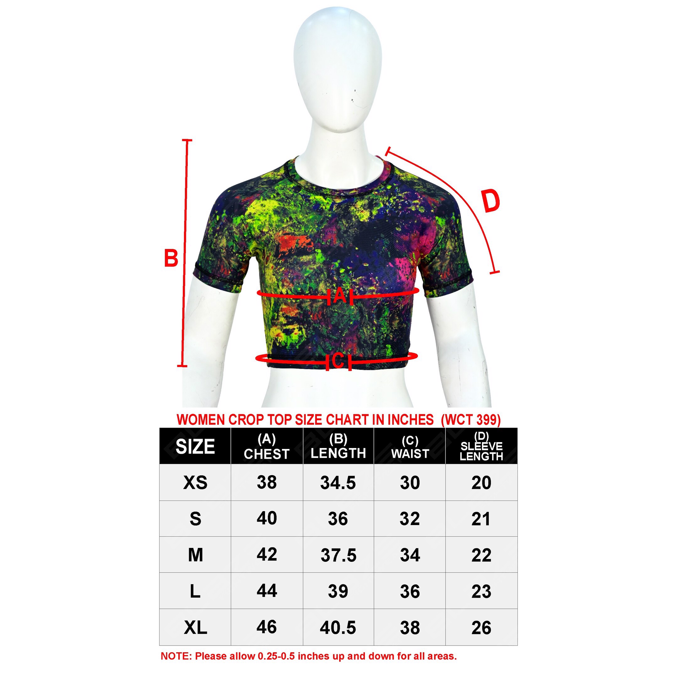 Create your own women's Crop Top : customizable design, quick-drying fabric, for active lifestyles - view 8