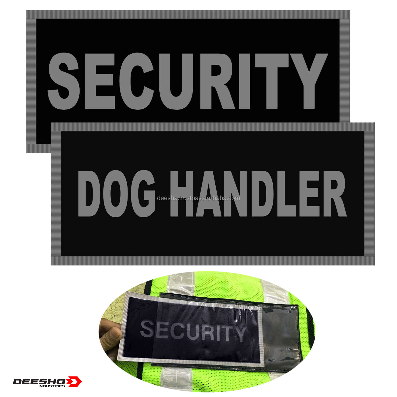 Security & Dog Handler Vests Safety Clothing Reflective DEESHA  - view 12