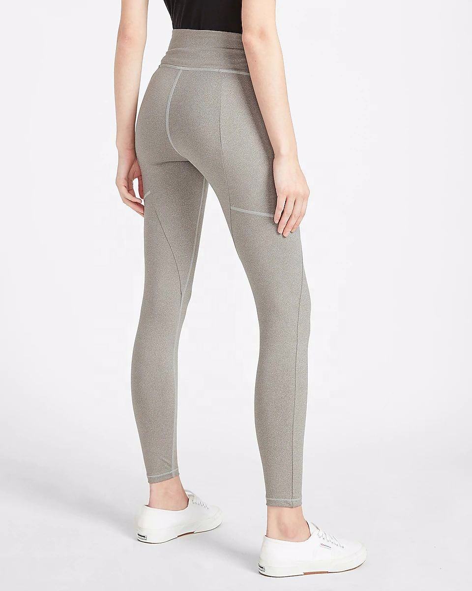Customized High Waisted Workout Nylon Spandex  Gym Leggings