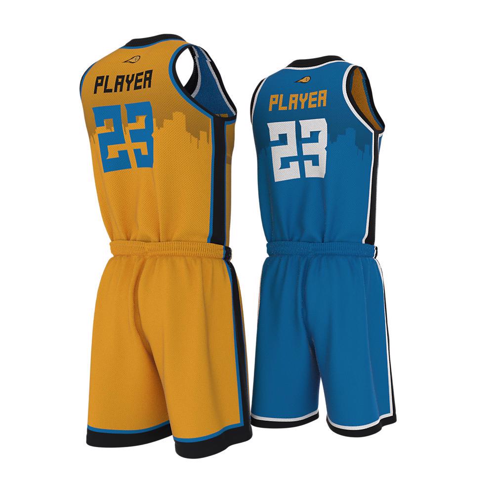 Wholesale Custom Men's Reversible Basketball Uniform Professional Breathable Cheap Basketball Jersey - view 10