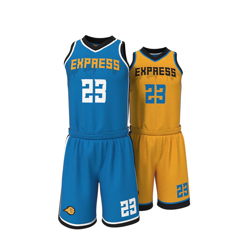 Wholesale Custom Men's Reversible Basketball Uniform Professional Breathable Cheap Basketball Jersey - view 12