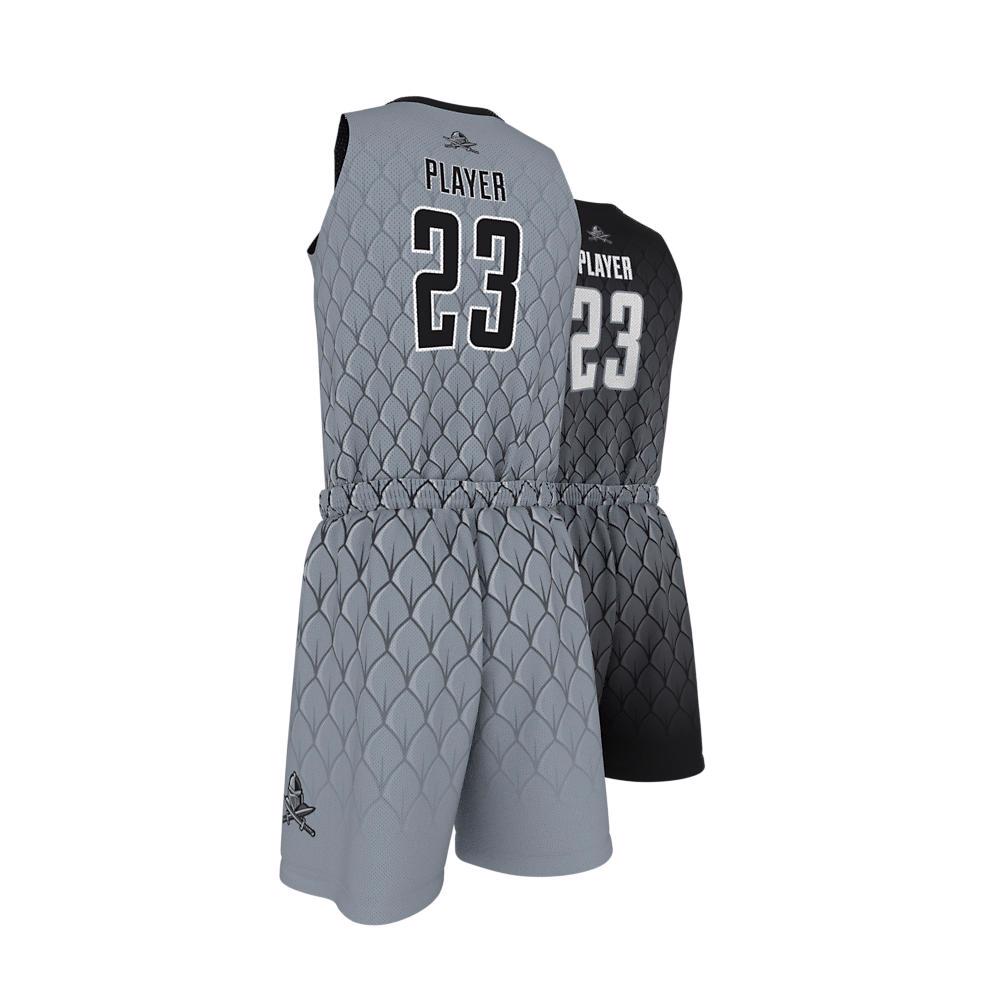 Custom Reversible Basketball Uniform Sets Wholesale Price Professional Breathable Basketball Jersey - view 5